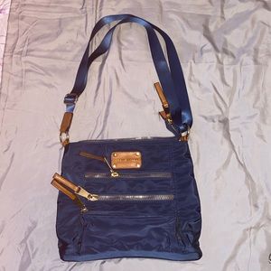 Adrienne Vittadini Nylon Blue Bag